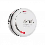 SKRUF SUPERWHITE NORDIC LIQUORICE EXTRA STRONG