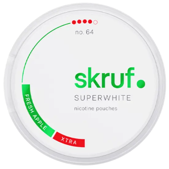 SKRUF FRESH APPLE EXTRA STRONG