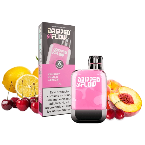 DRIPPED GOFLOW DISPOSABLE CHERRY PEACH LEMON 20MG