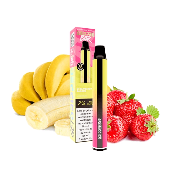 dripped-bar-disposable-strawberry-banana DRIPPED BAR DISPOSABLE STRAWBERRY BANANA